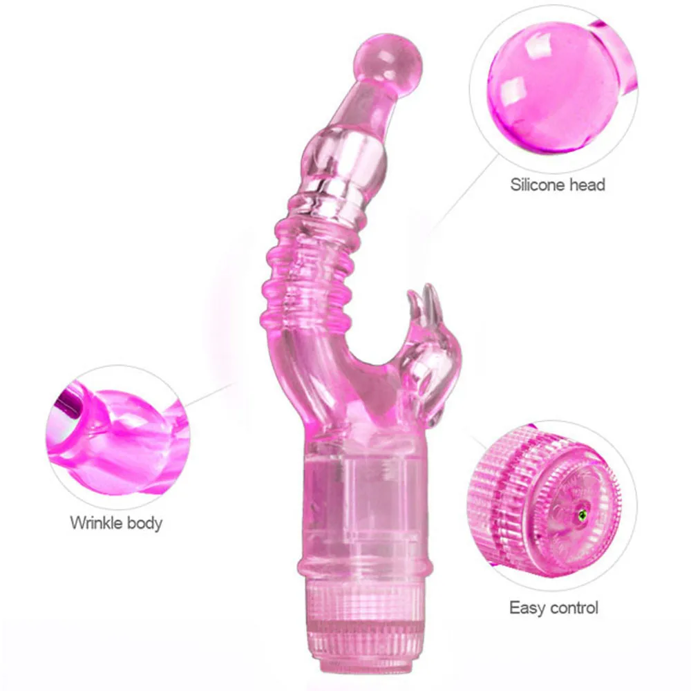 Для женщин клитора фаллоимитатор со стимулятором вибратор G-Spot Вибрационный