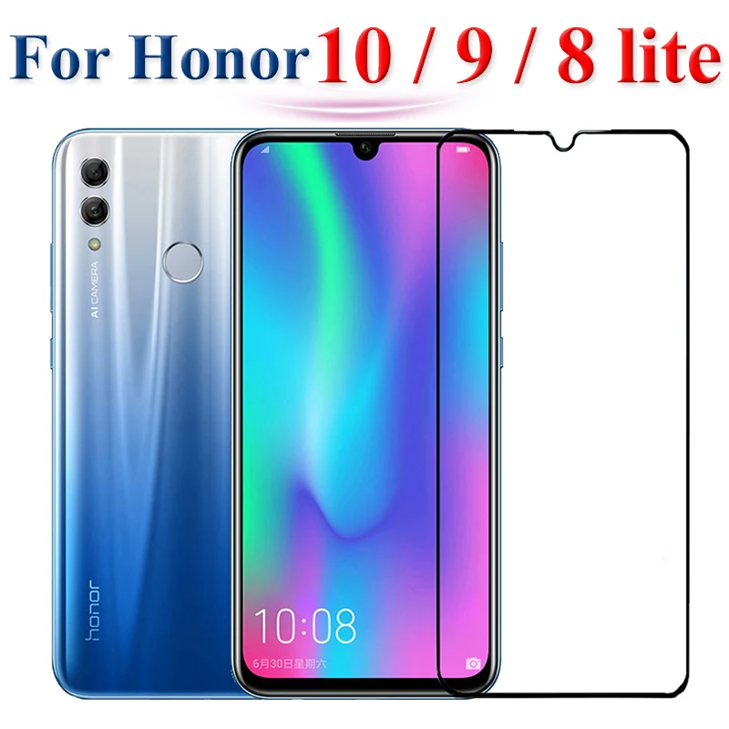 Защитное стекло с полным покрытием для honor 10 9 8 lite 9i протектор экрана Huawei honer 10lite