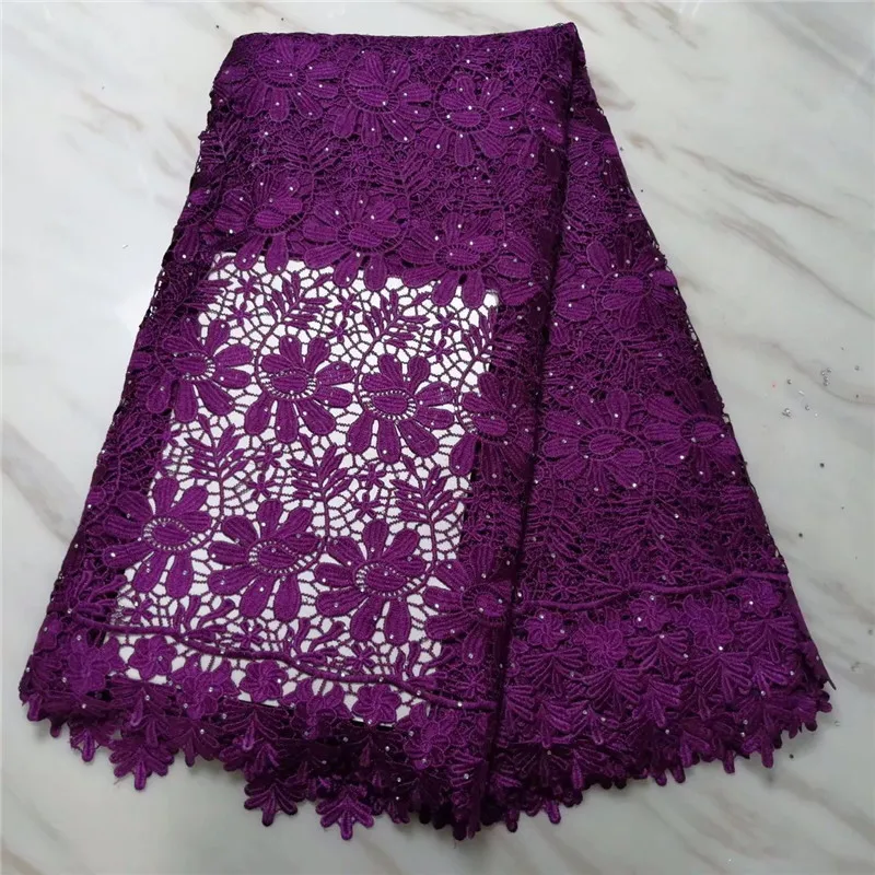 Африканский кружево на водорастворимой основе с швейцарским кружевным шнурком, последний нигерийский материал из кружева 2019 года, желтый белый.