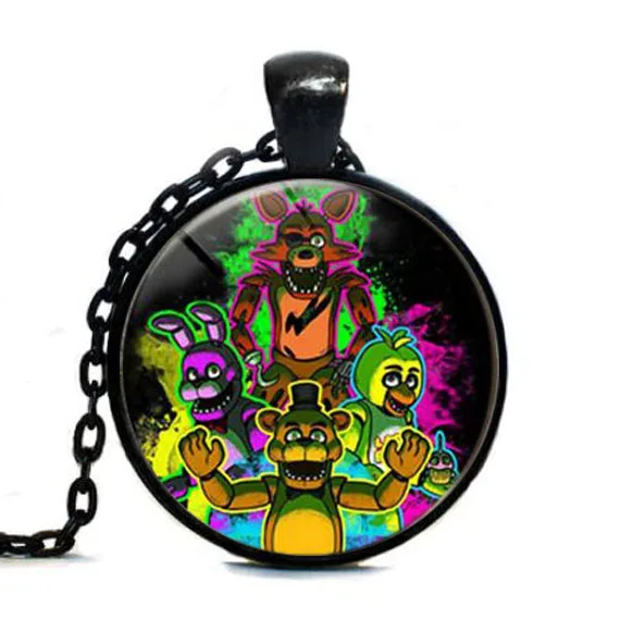 Новое ожерелье 5 Пять ночей у Фредди игрушки фазбер скрабббл плитка искусство