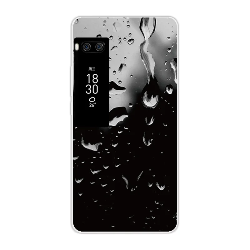Роскошный ТПУ чехол для Meizu Pro 7 Plus задняя крышка 5 дюймов прозрачный кактус
