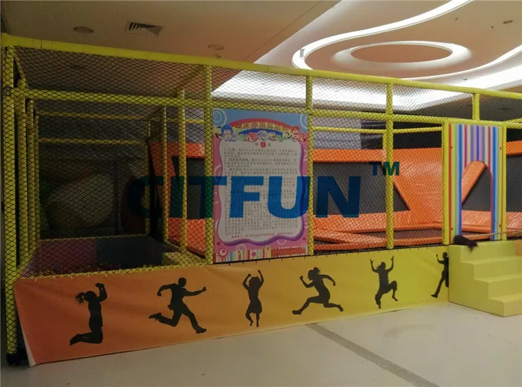 9*5 м индивидуальный дизайн батут парк с сертификатом CE продажа CIT TP220B|trampoline