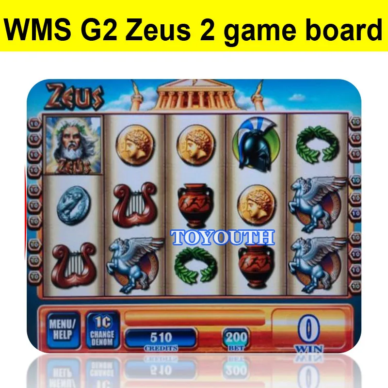 Игровая доска WMS NXT Zeus 2 популярный игровой список одноигровая настольная плата ZEUS