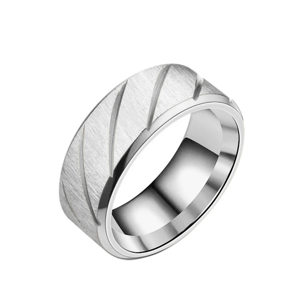 Silvery Кольцо для мужчин/женщин, кольцо для похудения из нержавеющей стали, магнитное медицинское кольцо для потери веса, инструменты для похудения, фитнес кольцо для уменьшения веса - Цвет: Silvery