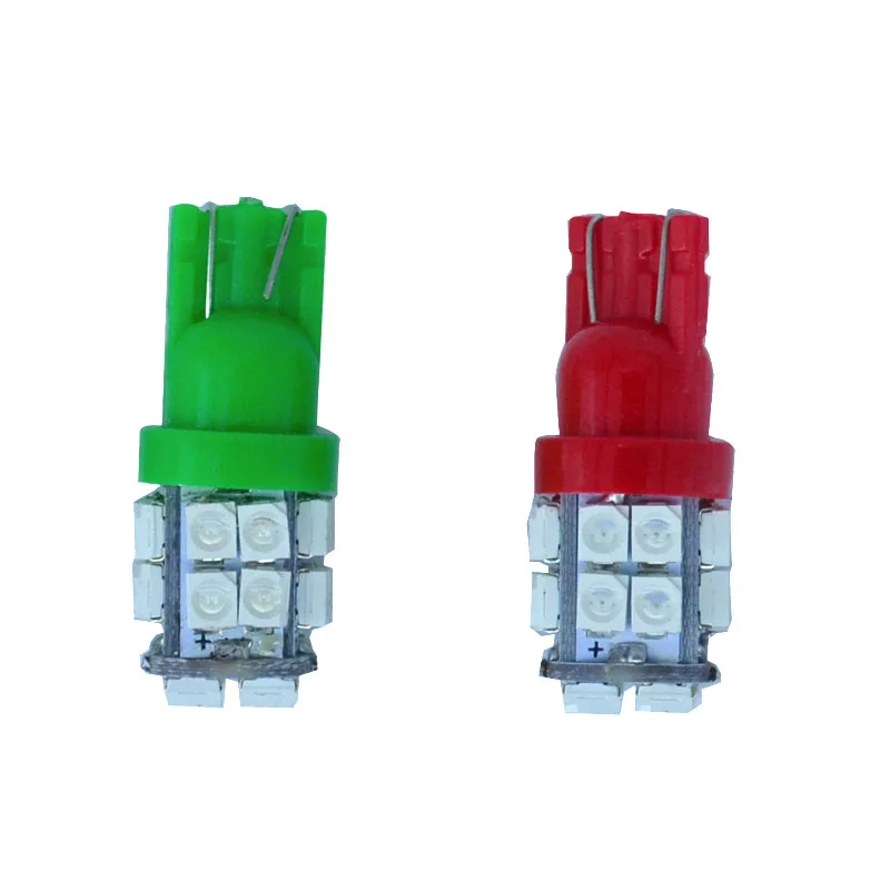 10 шт. Автомобильные светодиодные лампы T10 20 SMD 3528 W5W 20smd 1210 501 168 12 В | Автомобили и
