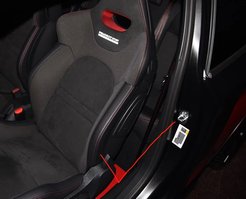 Для peugeot 3008 2011 2012 2013 отличный замок из нержавеющей стали с пряжкой защитный чехол авто автомобильный чехол стильный