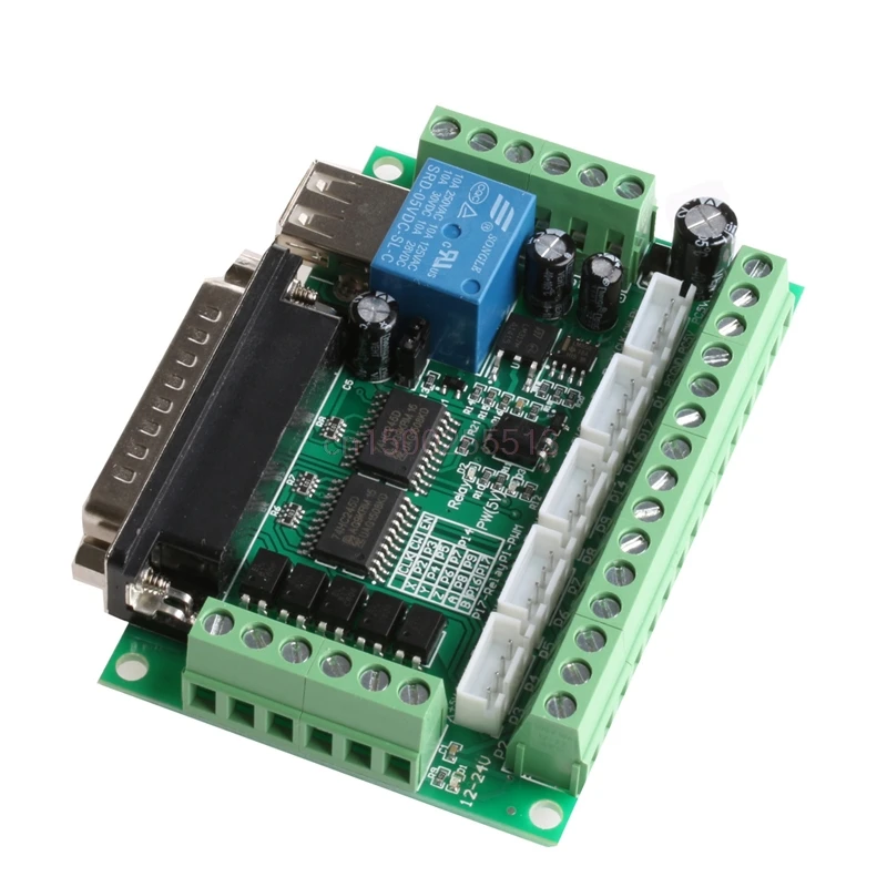 ЧПУ Breakout Board с оптическим муфтой для шагового двигателя MACH3 5 Axis | Обустройство