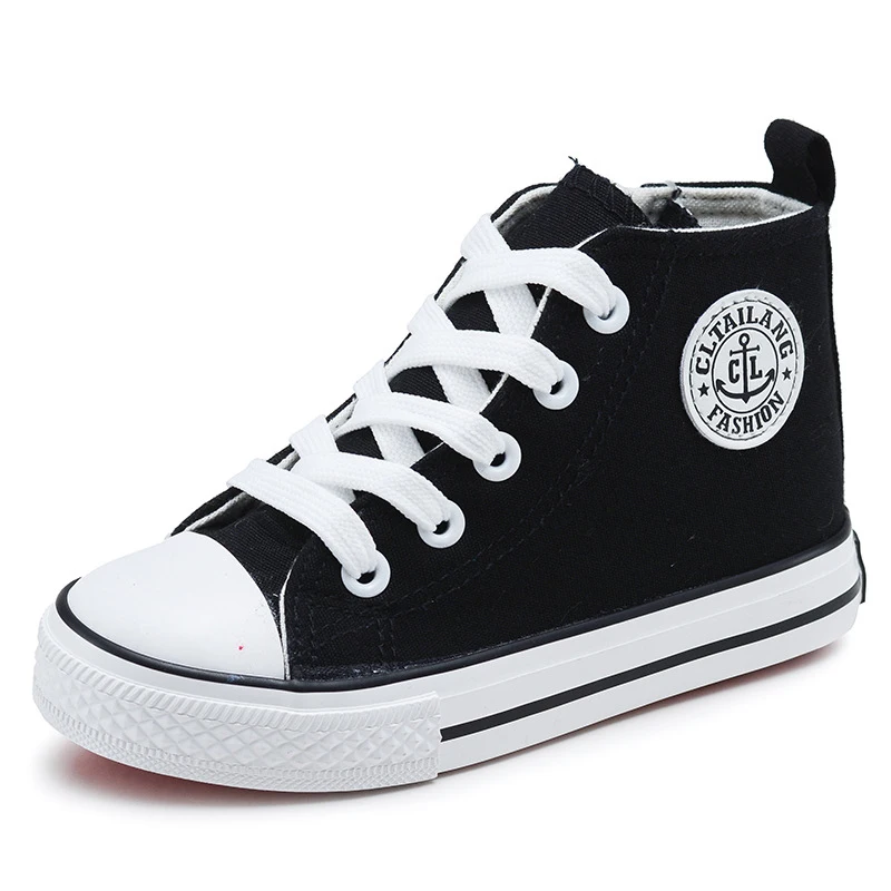 Парусиновая обувь для детей 2017 Демисезонный высокие дышащие детские кроссовки