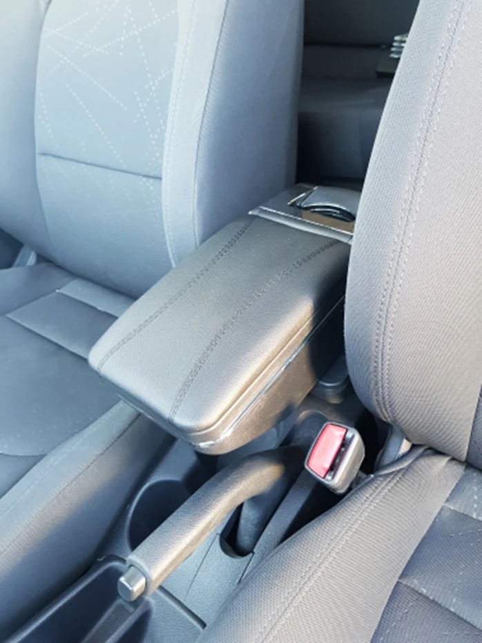 XUKEY для Kia Rio Центральная консоль подлокотник 2012 2016 2013 2014 2015 черный кожаный