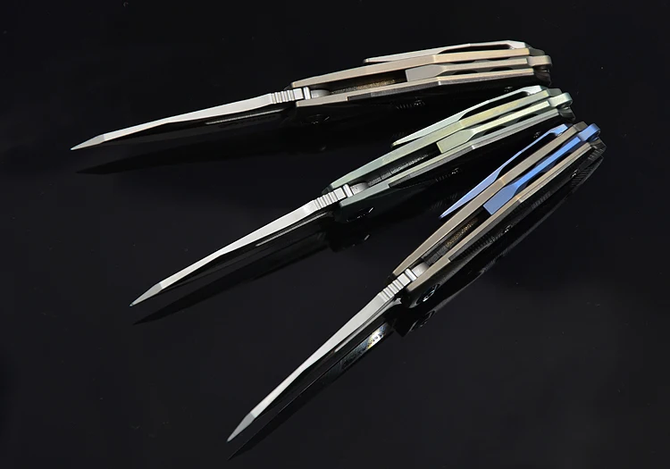 Веном мини малый атакующий нож из стали М390 с титановым сплавом, фальцетом из циркония, ключ для дам и складным инструментом для активного отдыха.