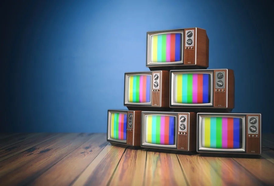Laeacco Old Black White TV Piled Wooden Board Baby Portrait Photography Backdrops Photographic Background Photocall Photo Studio |