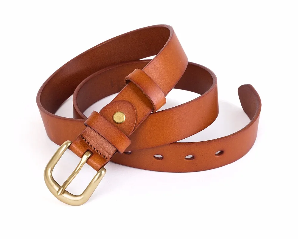 Finkrs Мода 2017 г. Марка 100% Пояса из натуральной кожи Для женщин ремень металла