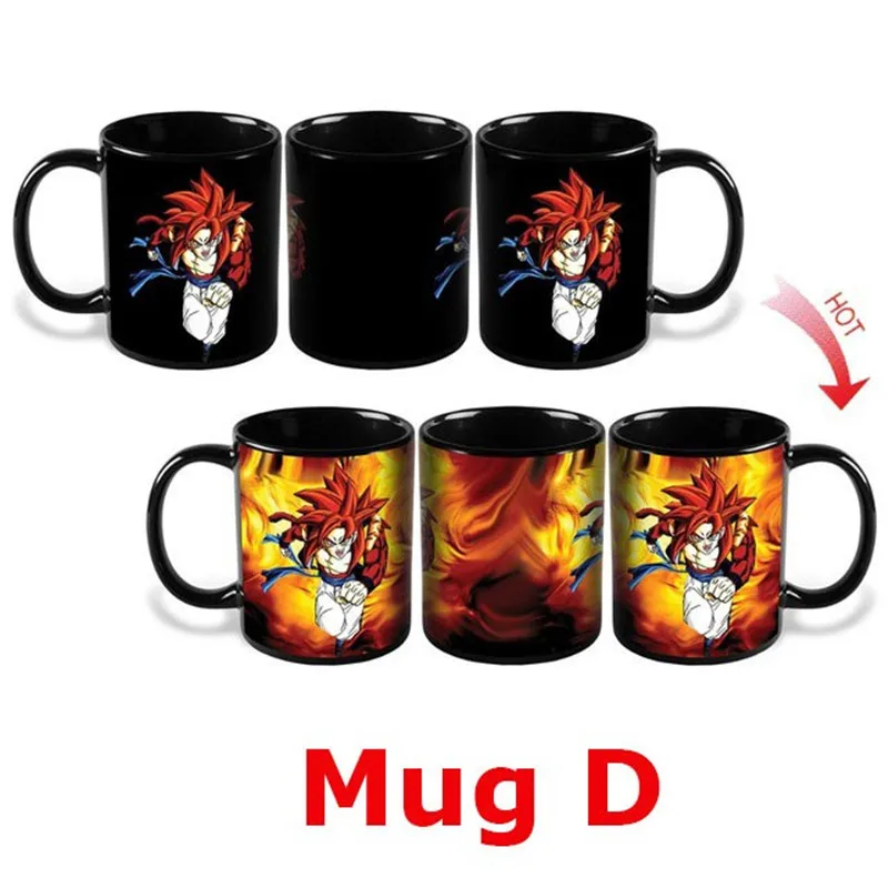 Меняющая цвет кружка Dragon Ball Z Сон Гоку кофейная чай Молочный КОПО термореактивная