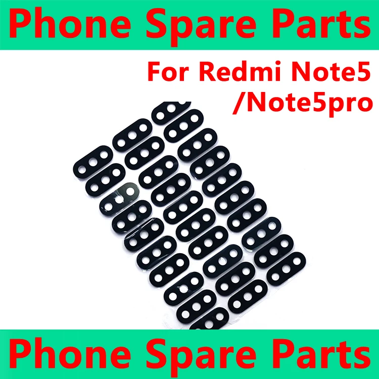 Kwainee Высокое качество задняя камера стеклянный объектив для Xiaomi Redmi Note 5 pro Note5