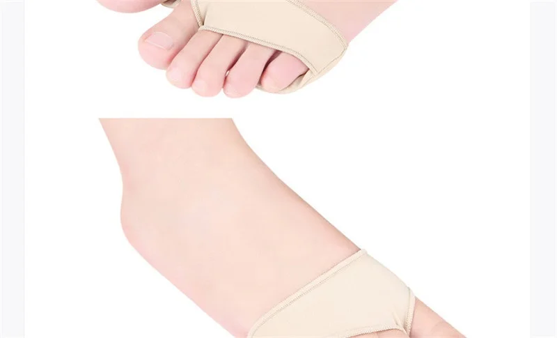 1 пара гелевый шарик для плюсневой кости стельки для ног подушечки для поддержки боли в передней части стопы коврик для ног инструмент для ухода за ногами педикюр ZH-001