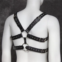 pu leather harness men restraints bondage chest belt toys kit erotic sexy adults sex toys for man fetish bondage sex products