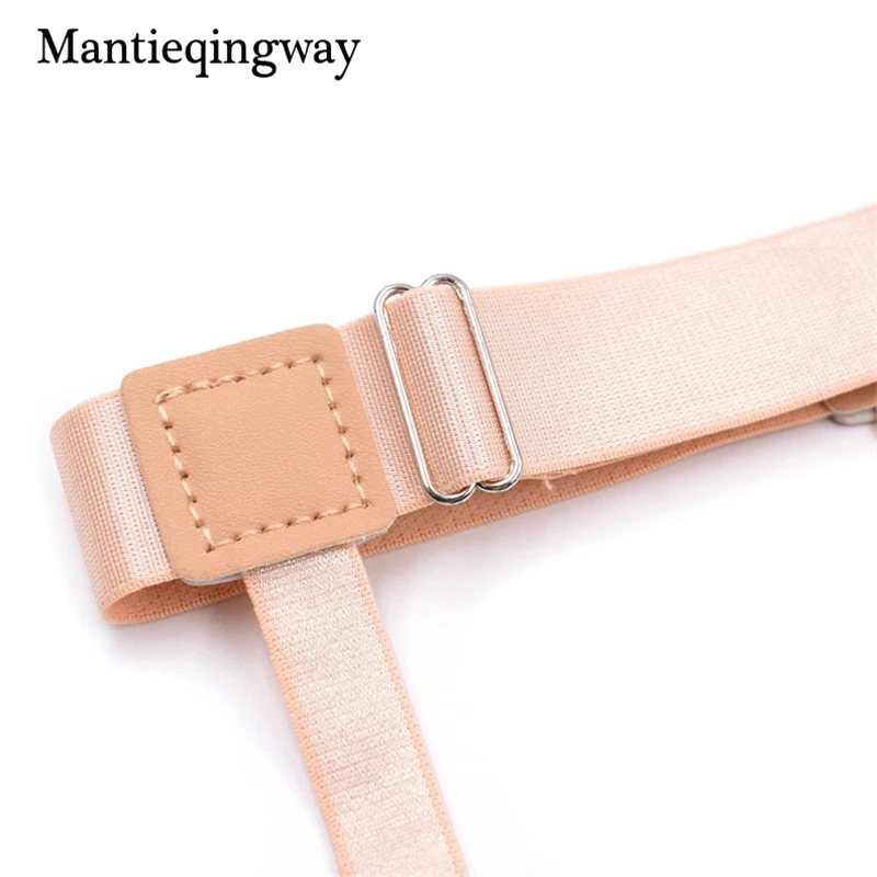 Mantieqingway деловая рубашка держатель для мужских ног ремень подтяжек ремни
