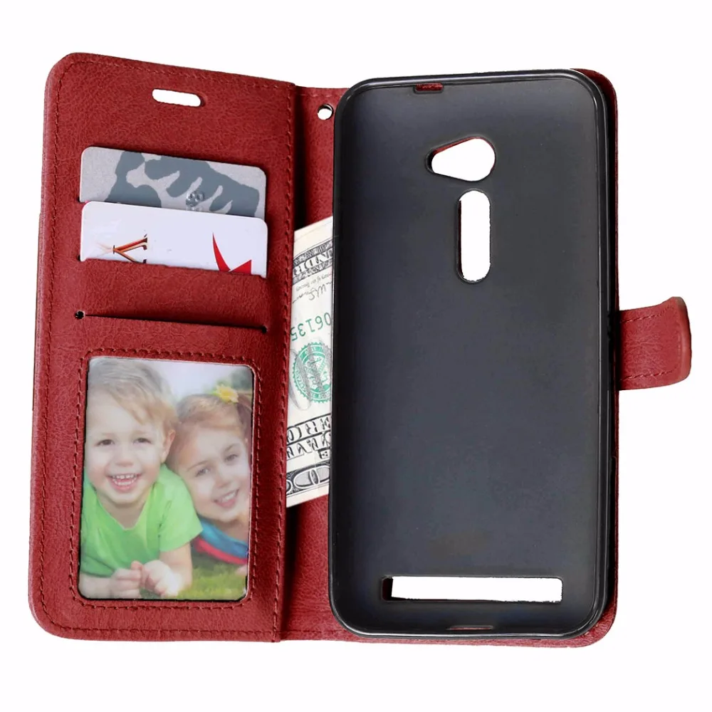 Фоторамка для Asus_Z00D чехол Asus Z00D Zenfone 2 ZE500CL ZE ZE500 500 500CL CL 5 0 откидной кожаный телефона