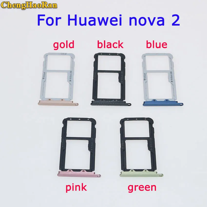 ChengHaoRan новый для Huawei nova 2 plus 2s lite держатель Micro Sim карты сменный слот лоток