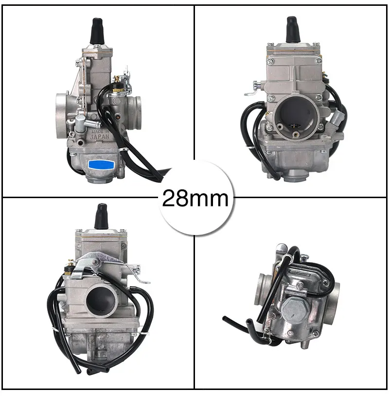 Alconstar MIKUNI TM28 TM30 TM32 TM34 карбюратор для мотоцикла 2 т тактный гоночный плоский слайд карбюратор питбайк с power Jet