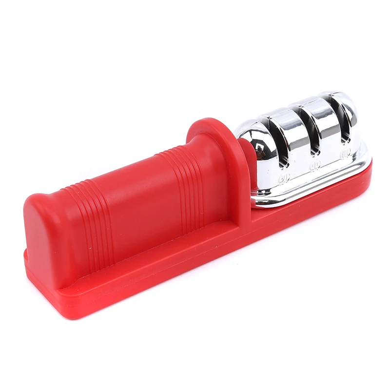 Manifaction 3 Stages Diamond And Plastic Kitchen Knife Sharpeners Sharpening Stone Household Sharpener Knives Tools | Дом и сад