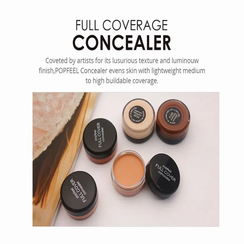 Новинка 2019 увлажняющий консилер для макияжа с рисунком черных глаз веснушками