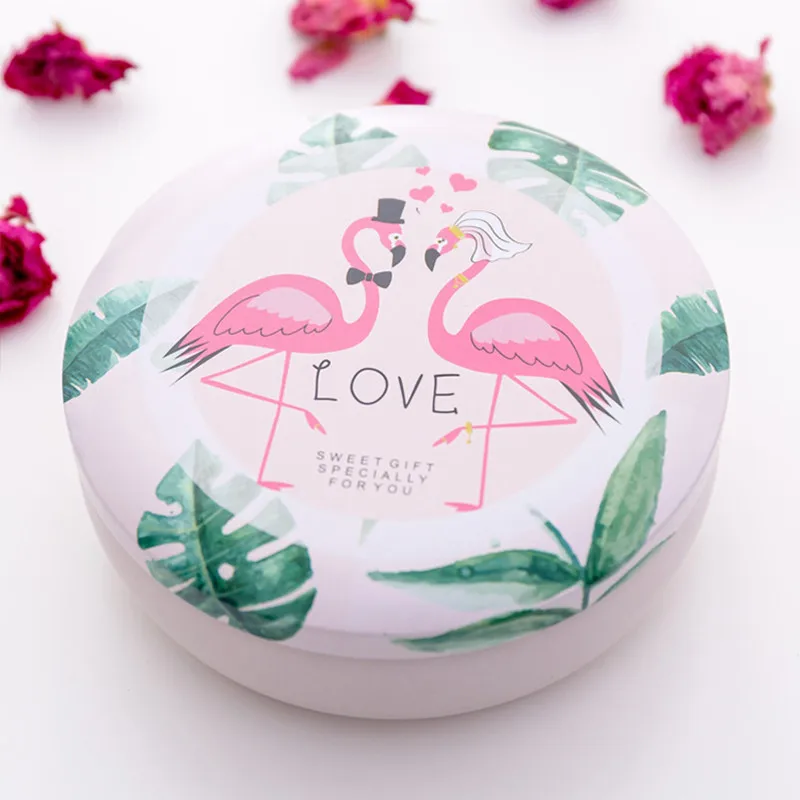 Подарочная коробка для конфет с фламинго оленем цветочный кекс торта и упаковка