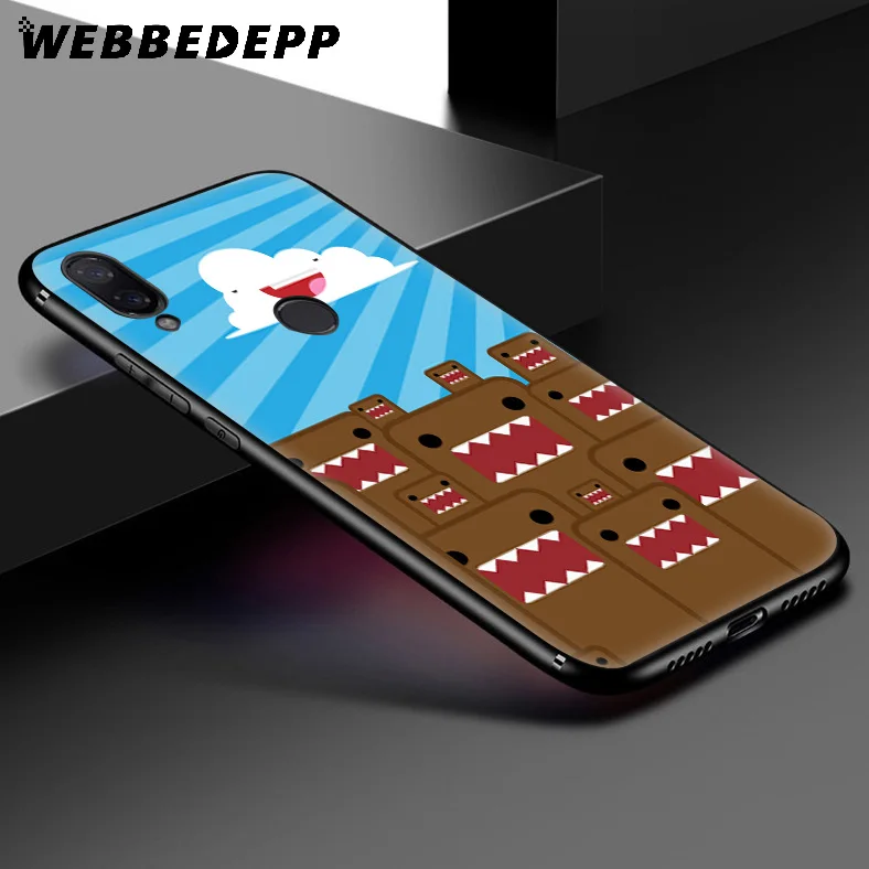 WEBBEDEPP простой Domo Kun аниме мягкий чехол для Xiaomi Redmi K20 7A 4A 4X 5 5A 6 6A S2 Note 8 4 7 Pro Plus Prime |