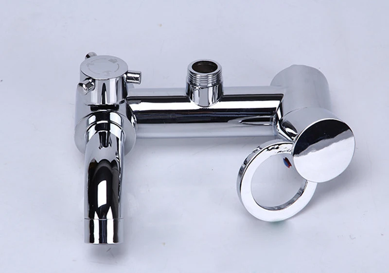 Бесплатная доставка высококачественный смеситель для душа из твердой латуни DONA