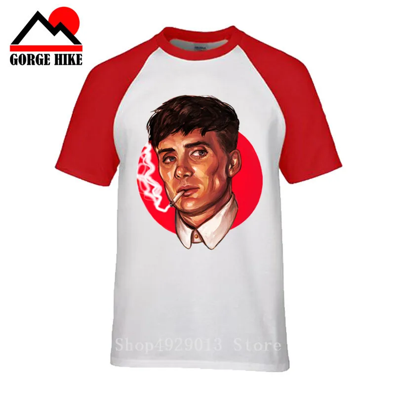 Мужская футболка с коротким рукавом Классическая из чистого хлопка О-образным