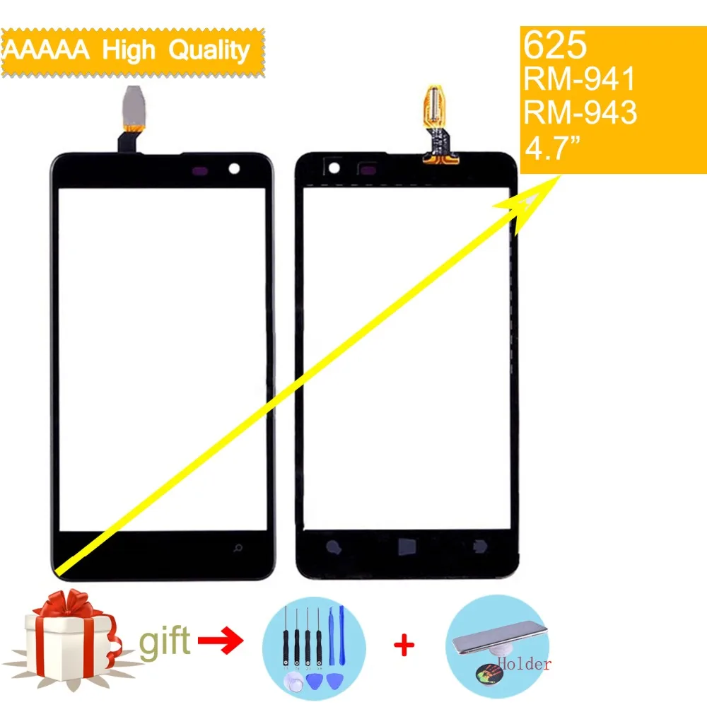 Сенсорный экран N625 для Nokia Lumia 625 RM-941 сенсорный с цифровым преобразователем