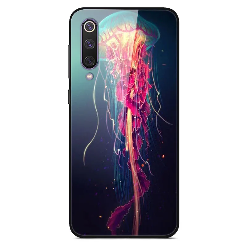 11 Чехол для Xiaomi mi 9 Lite glass mi 9 SE стеклянный силиконовый чехол для телефона для Xiaomi mi 9 SE чехол s для Xiaomi mi 9 T Pro 9 T Pro - Цвет: 11