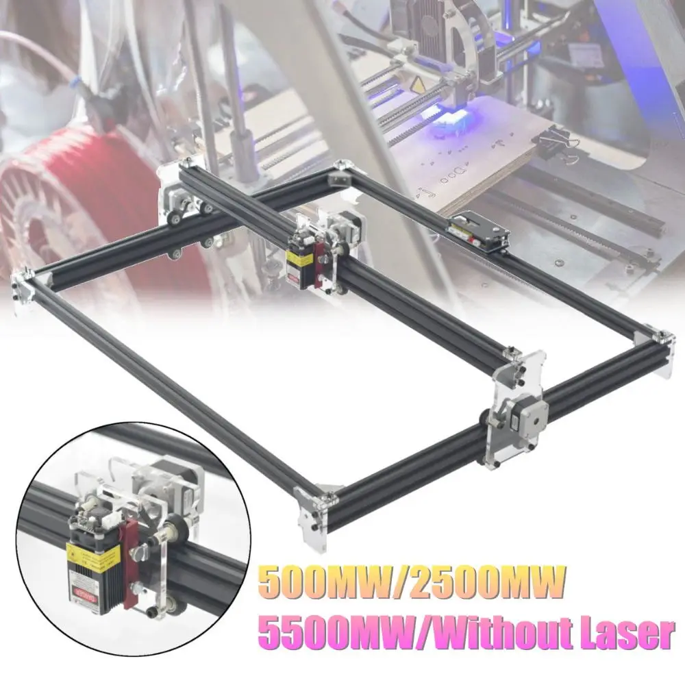 65*50 см мини 15 Вт синий лазерный гравировальный станок с ЧПУ 2 оси DC 12 В DIY домашний