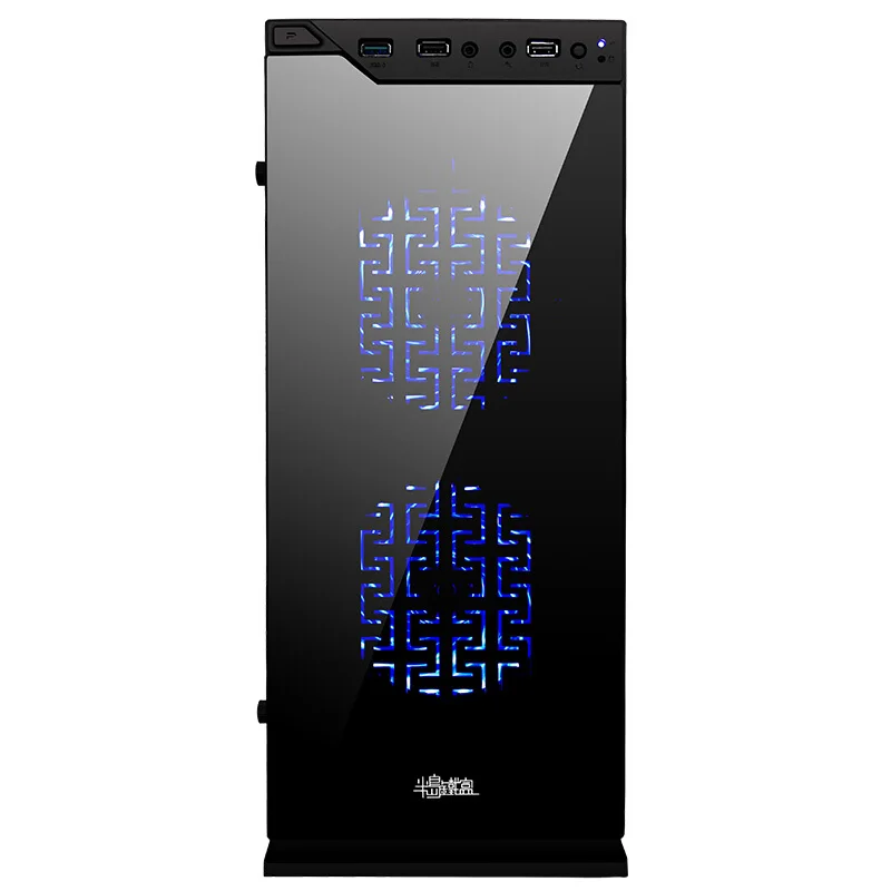 GETWORTH R32 геймера Xtreme игровой Настольный ПК I5 7400 RX580 8G Оперативная память 1 ТБ HDD WI-FI Win10 дом Прохладный Процессор кулер Очки виртуальной реальности VR готов MATX