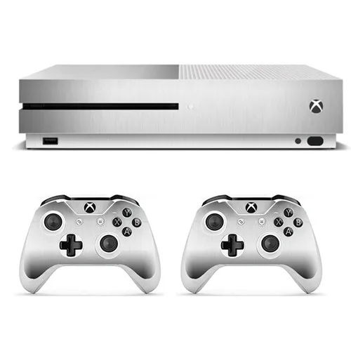 YS-xboxoneS-0670 Металлическая матовая наклейка для Xbox One S консоль и контроллеры для Xbox One тонкая наклейка s винил - Цвет: YS-xboxoneS-0670