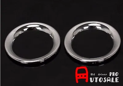 Подкладке ABS Chrome двери стерео Динамик Крышка отделка 2 шт. для Jeep Grand Cherokee 2011 2012 2013