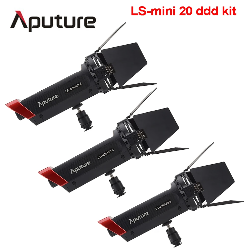 Aputure LS Mini20 комплект дневного света ddd CRI 97 видеосъемка свет Френеля студийный led