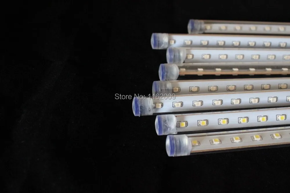 10 шт./компл. 3528 30 см 400 led Метеоритный дождь трубы светодиодные лампы для вечеринки