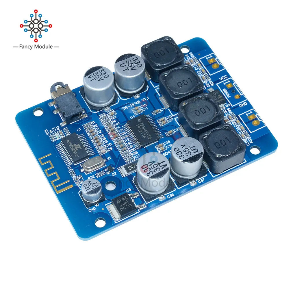 TPA3118 2x30 Вт Цифровой Bluetooth аудио приемник двойной стерео усилитель мощности плата |