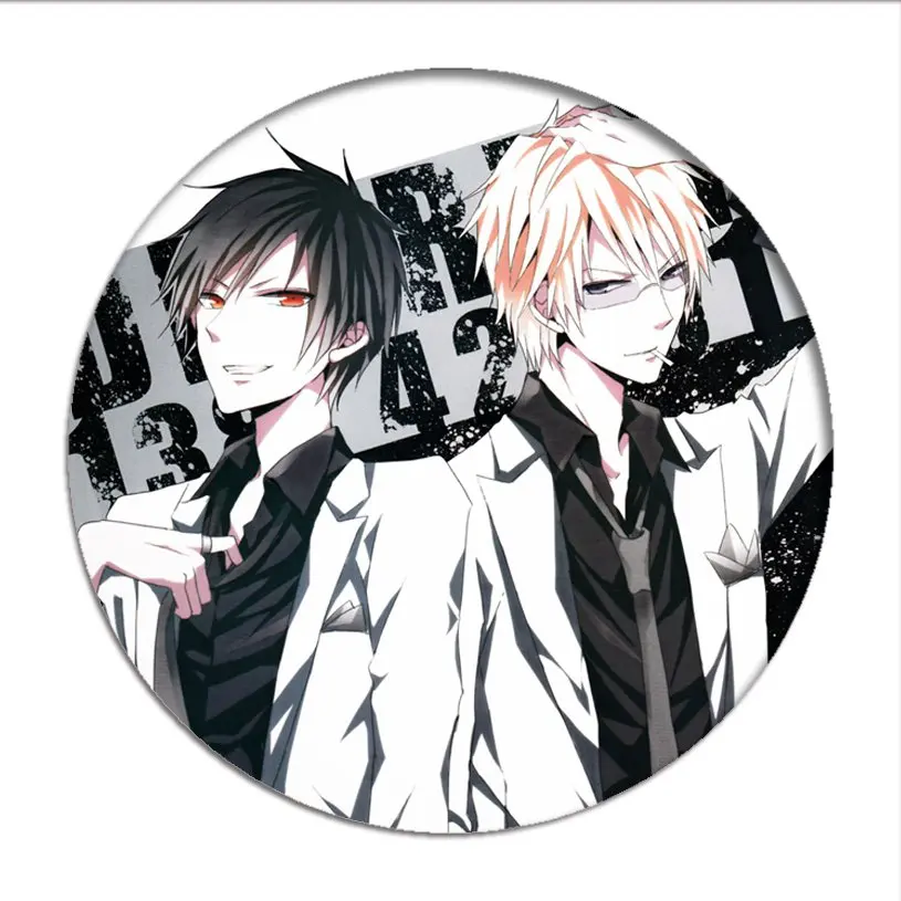 1 шт. DRRR 3Way противостояние DuRaRaRa! Значок косплея селти Стурлусон брошь рюгаминэ Mikado