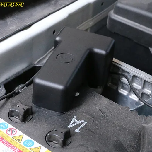 Крышка для аккумулятора Luhuezu ABS защитная крышка Nissan патруль Armada Y62 аксессуары 2013