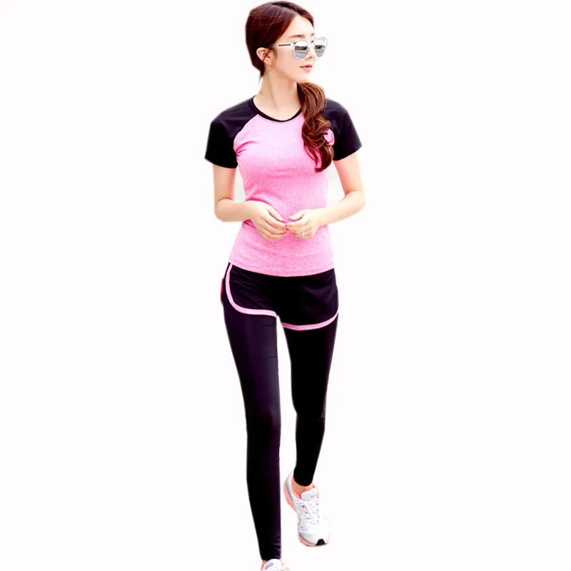 Женские комплекты для йоги из двух предметов спортивная одежда спортивный