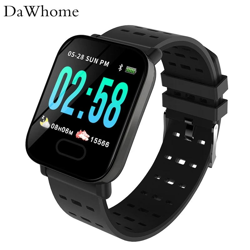 6 Smart Watch Heart Rate Monitor Sport Fitness Tracker Blood Pressure Call Reminder Men Watch for IOS Android Gift