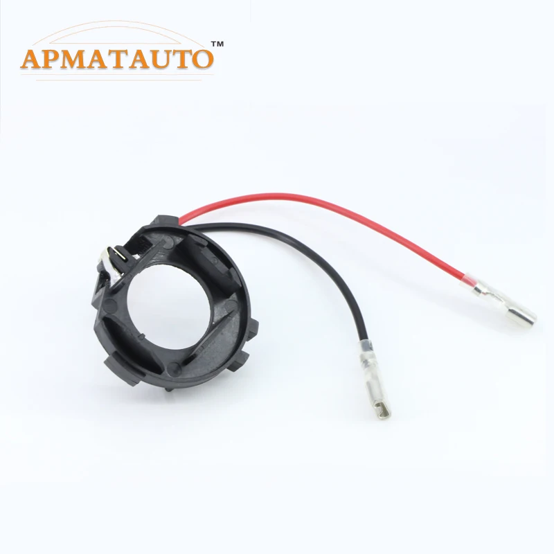 

2x Car Led Headlight Auto Led Headlamp Light Lamp Bulb H7 Adaptor Adapter Holder Base for GOLF 7