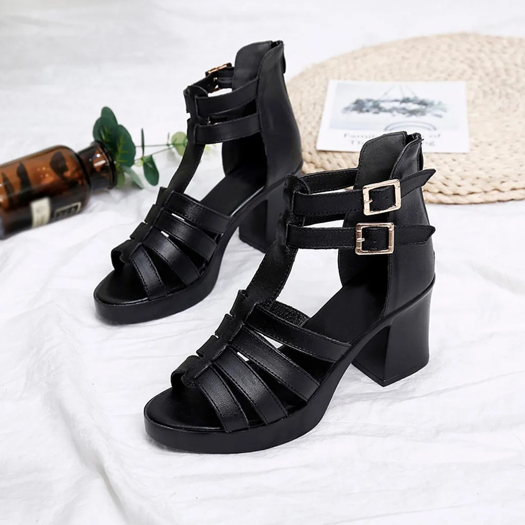 YOUYEDIAN/женские босоножки Модная женская обувь Босоножки на платформе с открытым