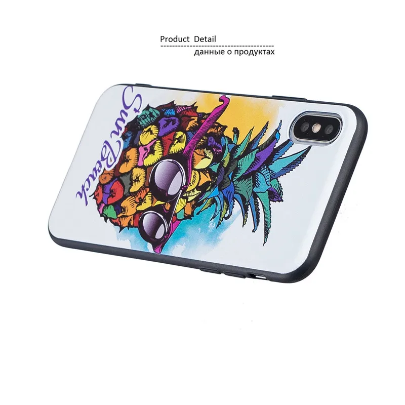 Для IPhone X 10 Чехол i Phone Apple Shell силиконовый 3D рельефный мультяшный Кот Бабочка