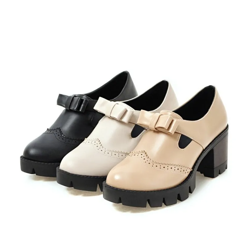 ЛИН КОРОЛЬ Новый Скольжения На Круглый Носок Женщин Насосы Удобные Мелкой Рот