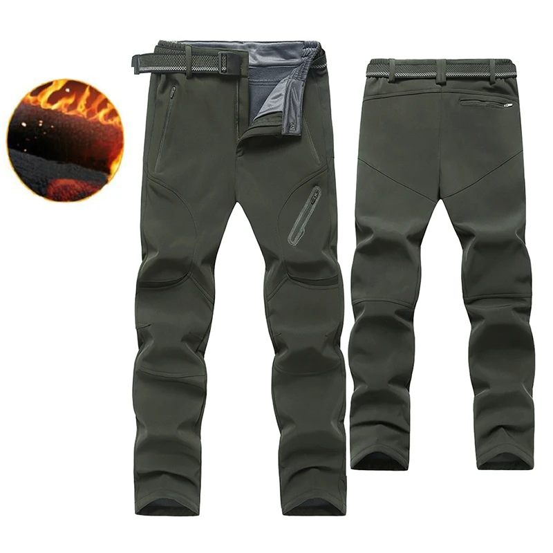 

Мужские тактические брюки-карго 6XL 7XL 8XL 9XL, зимние флисовые плотные теплые брюки, повседневные мешковатые армейские брюки