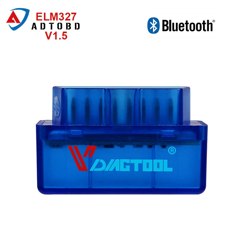 Мини ELM 327 V1.5 Bluetooth 2 0 OBD2/Автомобильная диагностика obd-ii инструмент ELM327 V 1 5 сканер
