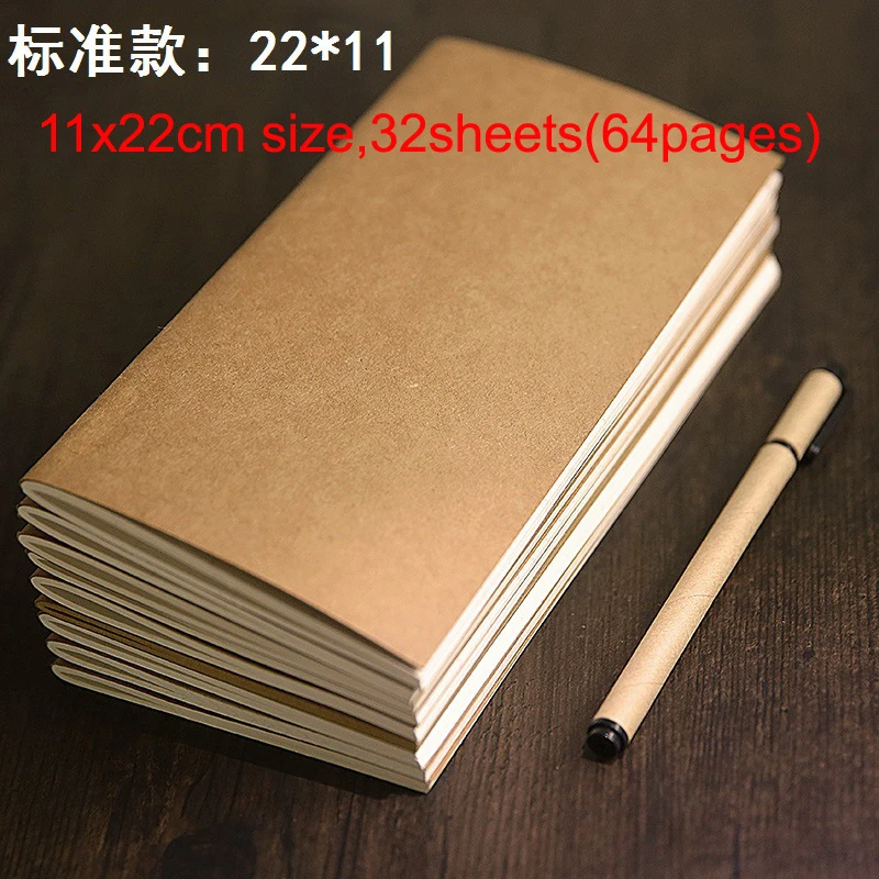 11x22 см Ретро эскизная бумага пустой экологичный блокнот Эскиз Рисование книга